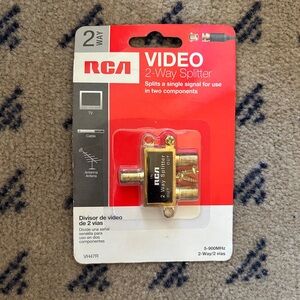 RCA Video 2-Way Splitter